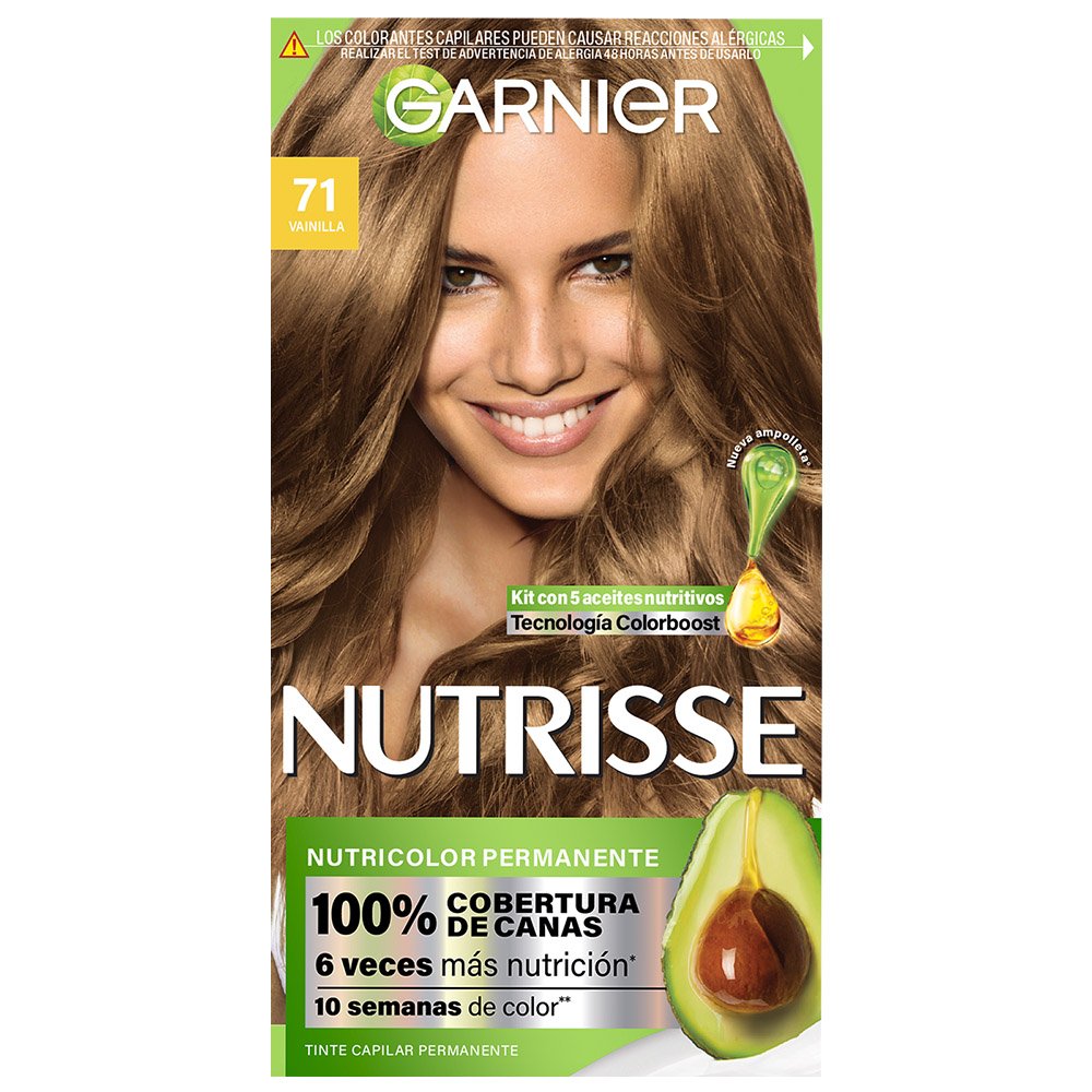 GARNIER, GARNIER NUTRISSE, NUTRISSE, NUTRISSE REGULAR, TINTE PARA CABELLO, COLORACIÓN DE CABELLO, COLORACIÓN NUTRISSE, TINTE EN CASA, TINTE CRUELTY FREE